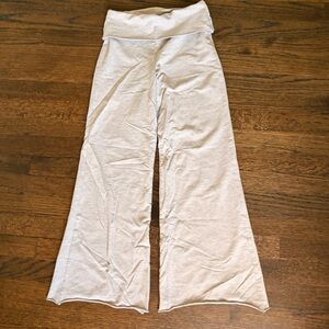 Edikted Light Gray foldover Pants